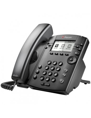 VVX 301 6-line Desktop Phone with HD Voice. Compatible Partner platforms: 20. POE. Ships without power supply.