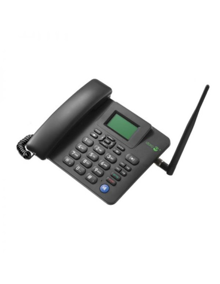 4G téléphone mobile fixe / Mémoire interne 80 Mo - 128x64 px - noir